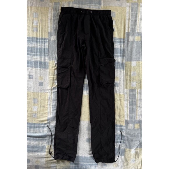 American Stitch Large Black Cargo Tactical Stretch Pants Men's Sz M - Picture 1 of 15